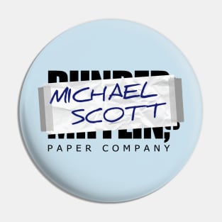 Michael Scott Paper Company Pin