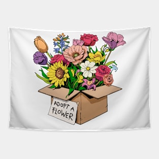 Adopt a Flower Tapestry