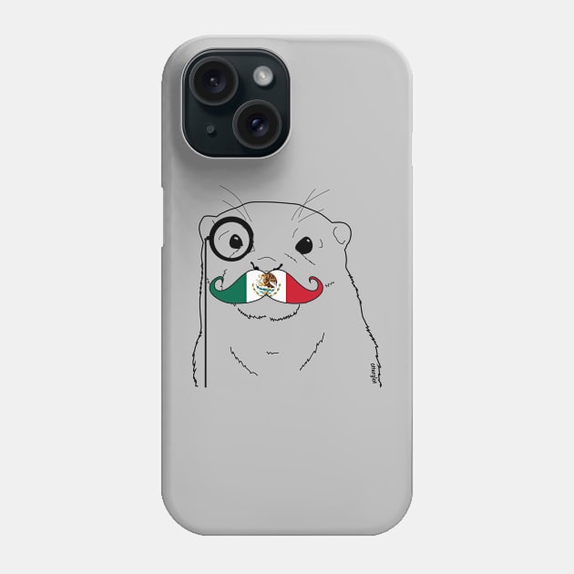 Mustache Flag Mexico Phone Case by otterglot