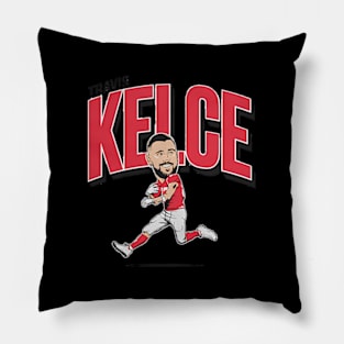 Travis Kelce Caricature Pillow