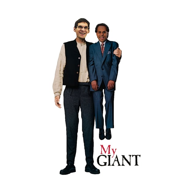 Patty Mills and Boban Marjanovic in: MY GIANT by calebjsaenz