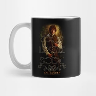 OUTLANDER TARTAN H Coffee Mug by MIRIAM SM ART