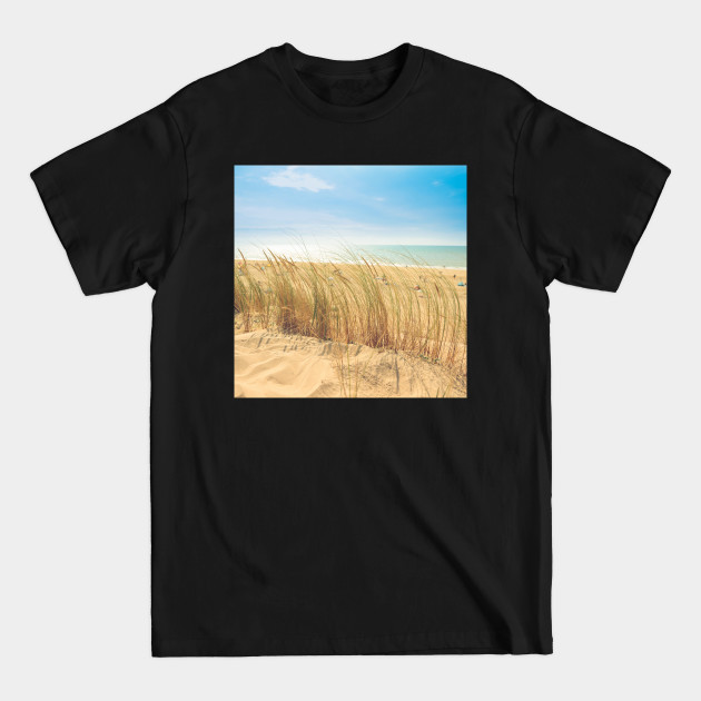 Discover Brown Sand Beach Photo - Sand Beach - T-Shirt