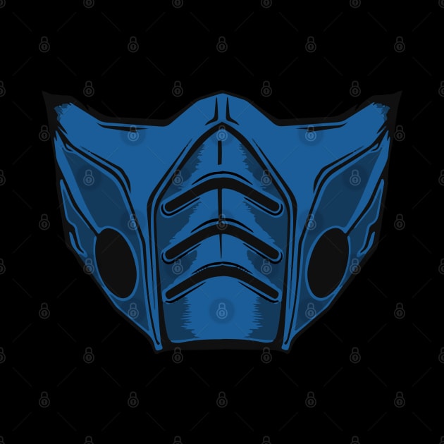 Sub zero mask Mortal Kombat by IamValkyrie