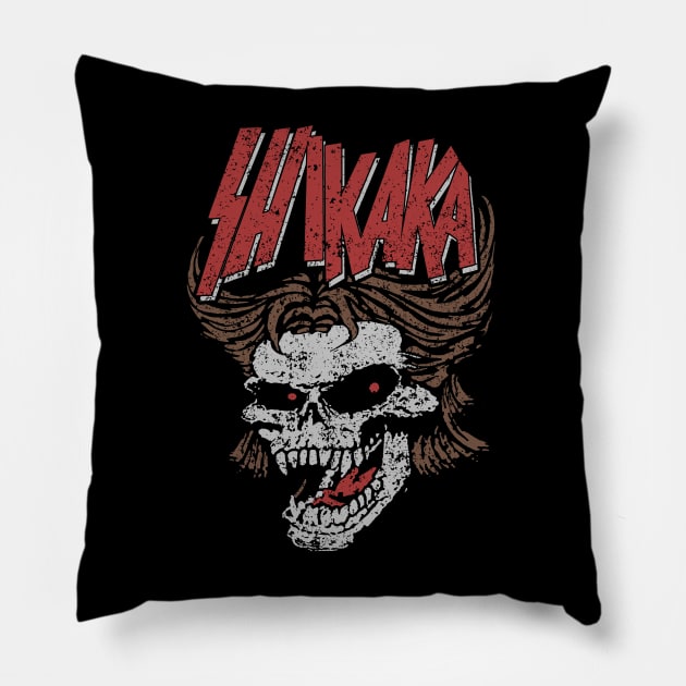 SHIKAKA NATION Pillow by joeyjamesartworx