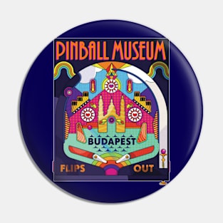 Budapest Pinball Museum Pin