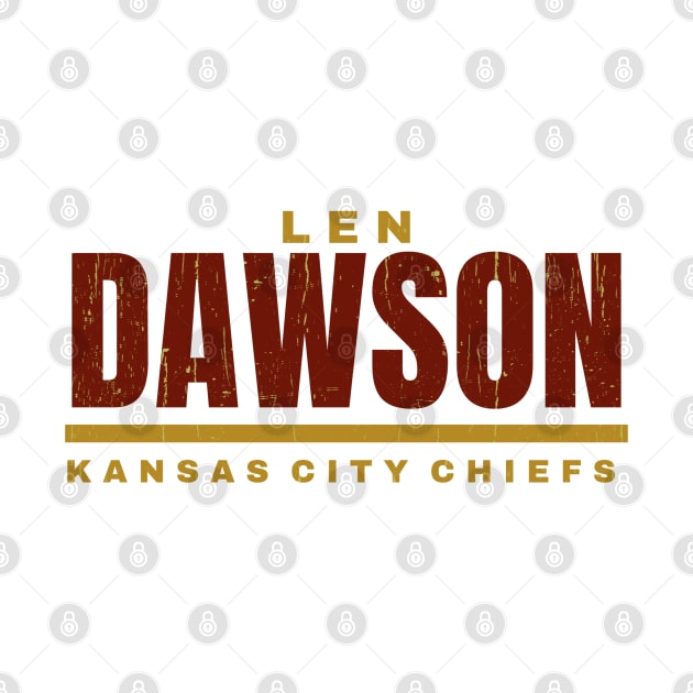 len dawson typography by Draw One Last Breath Horror 