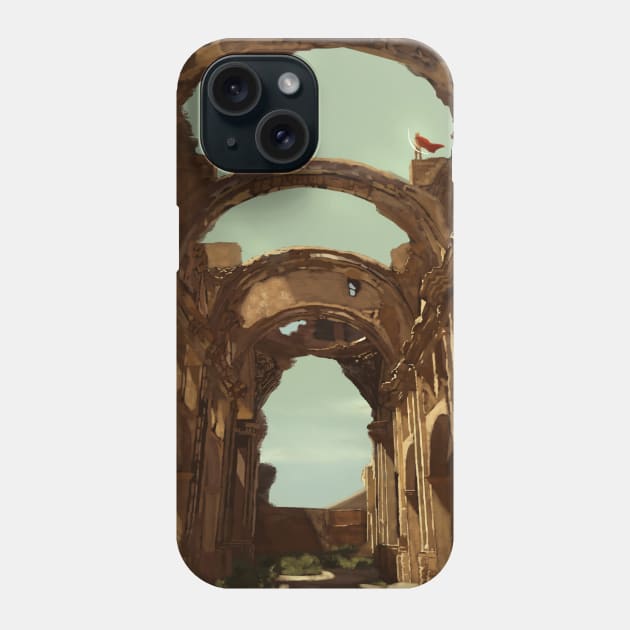 archived ruins Phone Case by chromeworks