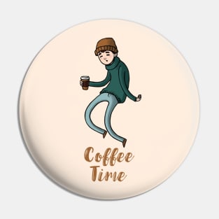 Coffee time Pin