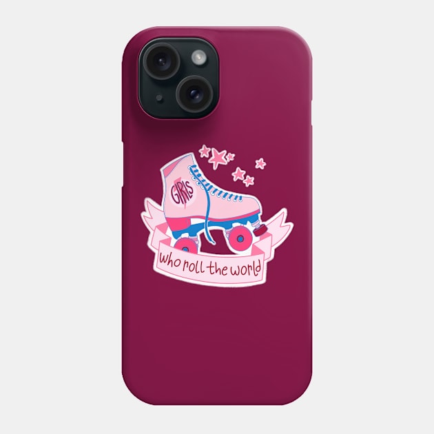 Who Roll The World Phone Case by Andyn