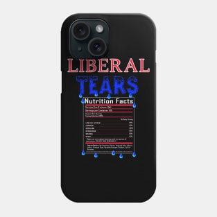 Liberal Tears - Pro Trump Patriot American Phone Case