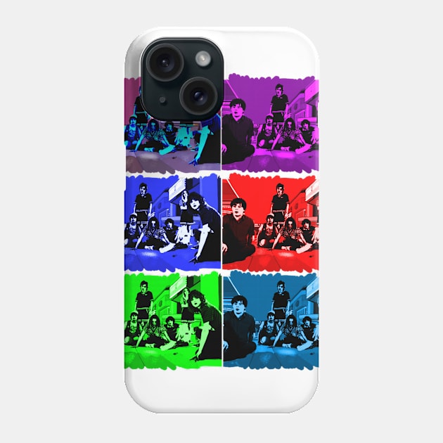 Pop art Stranger Things Starcourt Mall scene Phone Case by Diversions pop culture designs