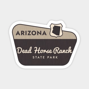 Dead Horse Ranch State Park Arizona Welcome Sign Magnet