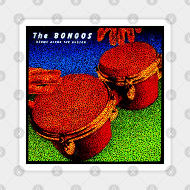 Drums Along the Hudson 1982 Throwback Magnet by AlternativeRewind