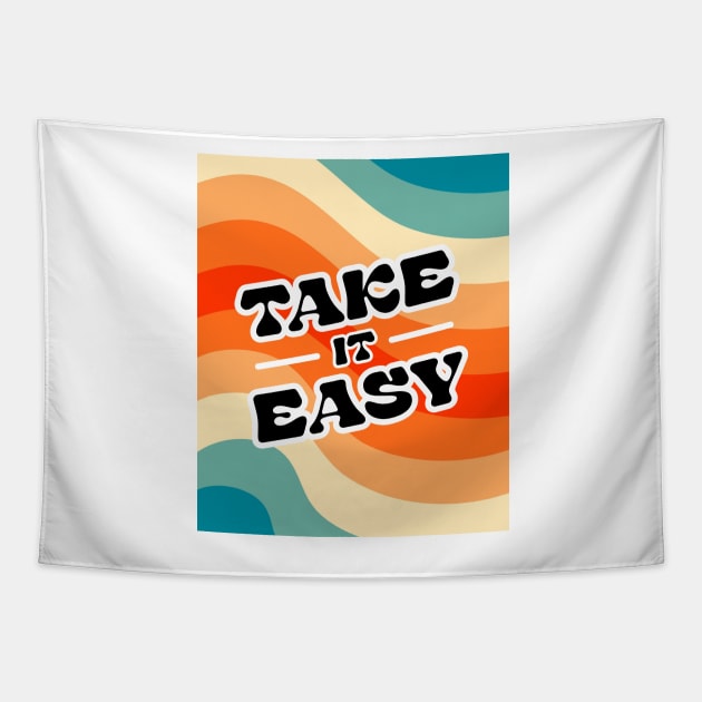 Take it Easy Tapestry by Aura.
