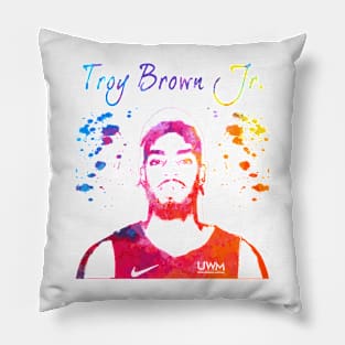 Troy Brown Jr. Pillow