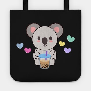 Koala kawaii boba Tote