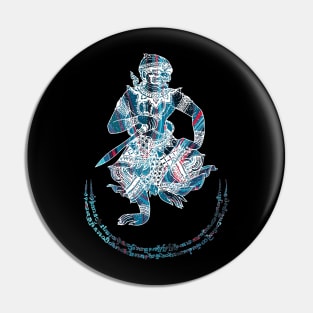 Thailand Hanuman - Figure Of Spiritual Good Fortune Pin