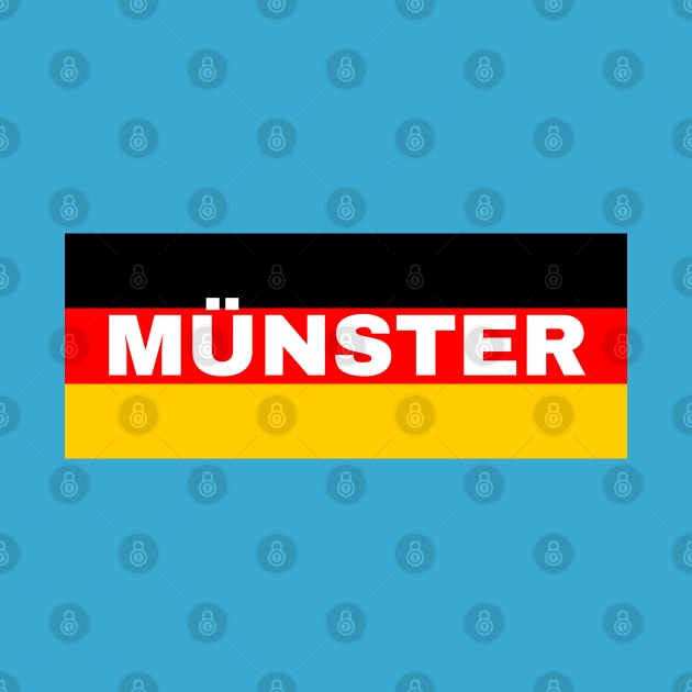 Münster City in German Flag by aybe7elf