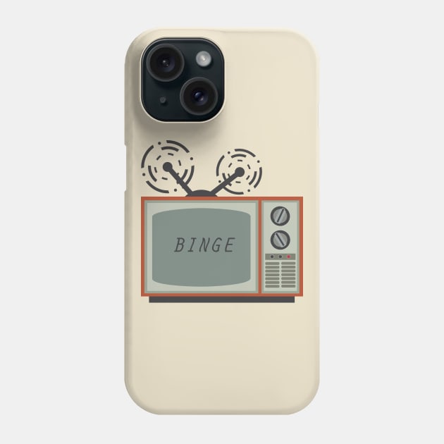 Binge Phone Case by VintageRobot