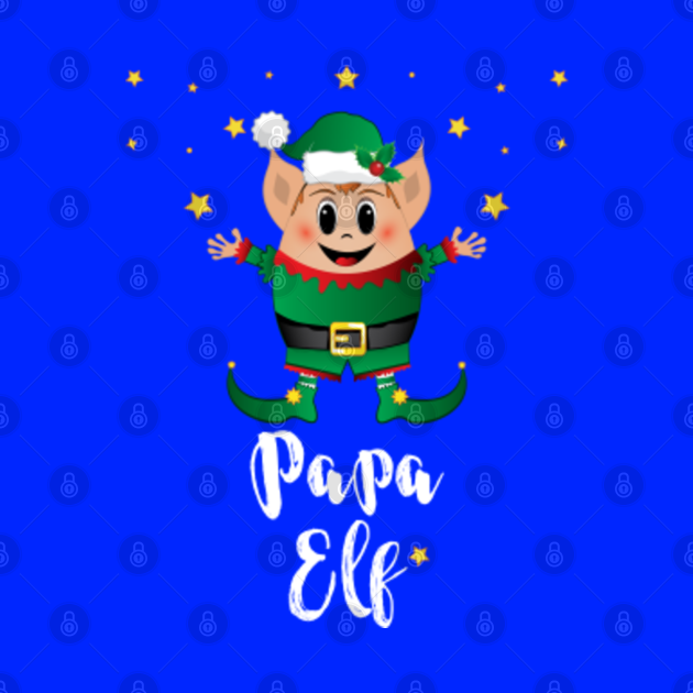Papa Elf Christmas Elves Xmas Matching Family Group - Papa Elf - Pin