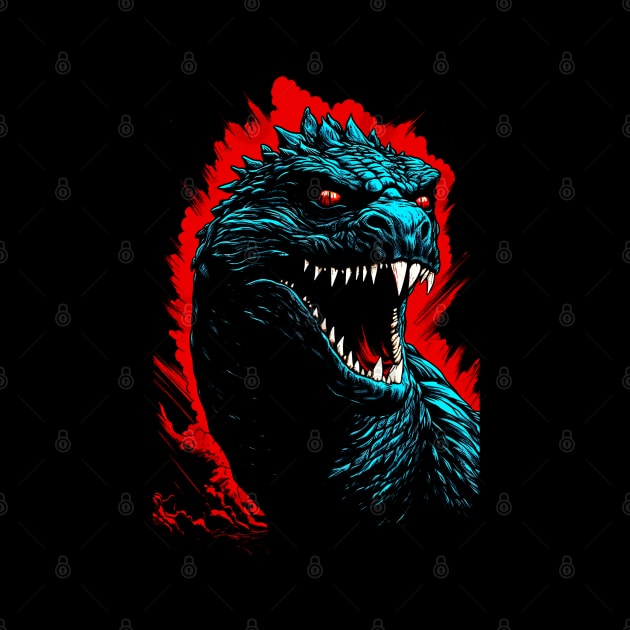 Godzilla 3 by Allbestshirts