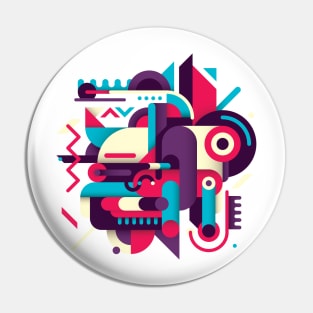 Abstract Illustration Pin