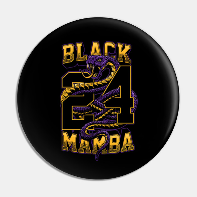 Black Mamba 24 - Kobe Bryant - Pin 