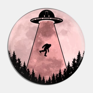 Bigfoot Ufo Abduction Pin