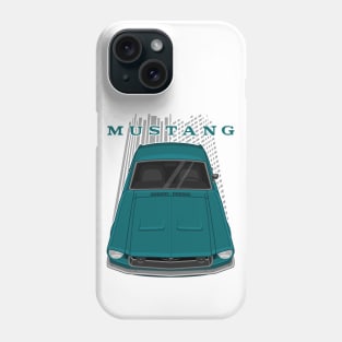 Ford Mustang Fastback 1968 - Aqua Phone Case