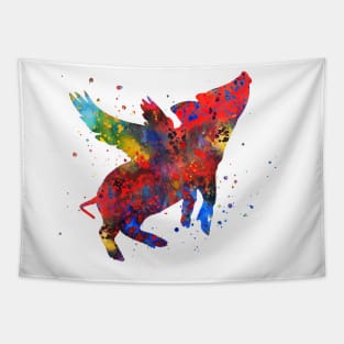 Flying Pig Tapestry