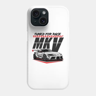 JDM-TOYOTA SUPRA MK5 - WHITE Phone Case