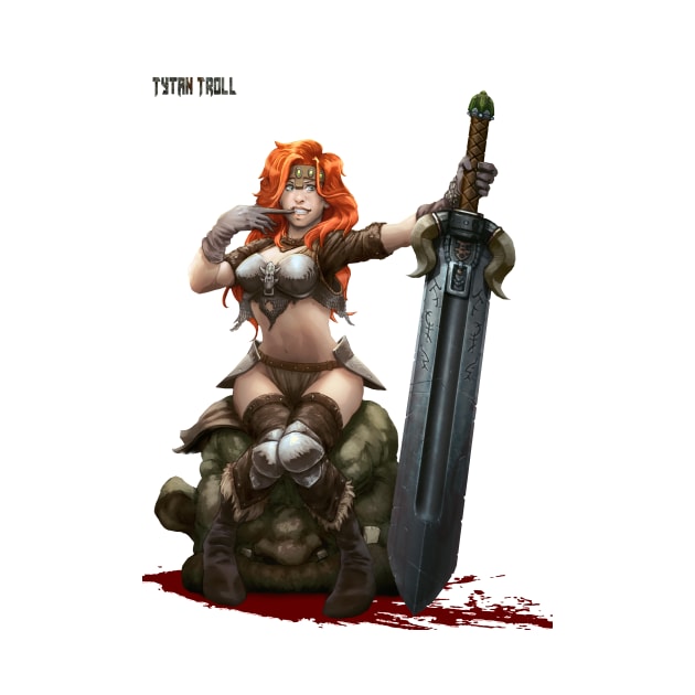 Barbarian Pinup by ShaneCook