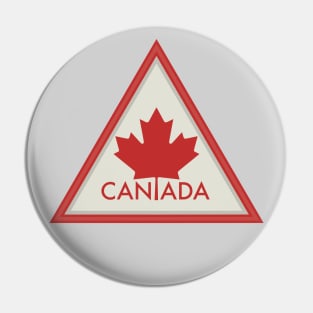 Canada Military Patch Pin