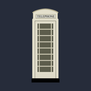 Kingston Upon Hull Cream Phone Box T-Shirt