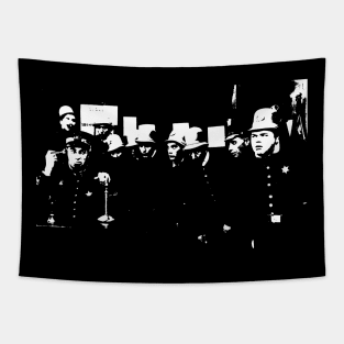 Keystone Cops Tapestry