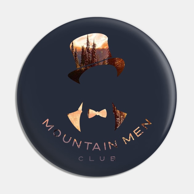 Mountain Men Club Pin by ICONZ80