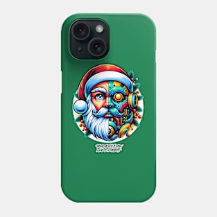 Merry Christmas Santabot Phone Case