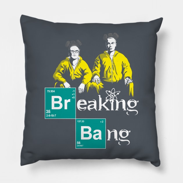 Breaking Bang Pillow by Fuacka