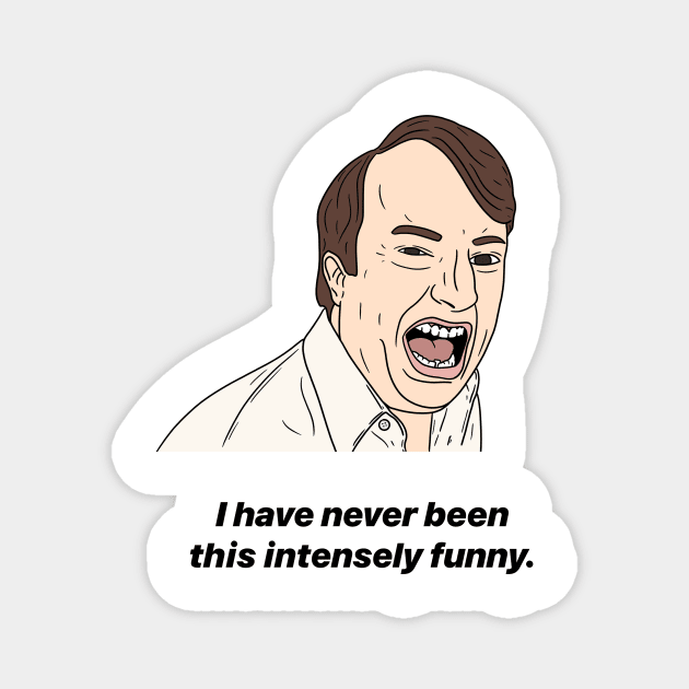 MARK CORRIGAN | INTENSELY FUNNY Magnet by tommytyrer