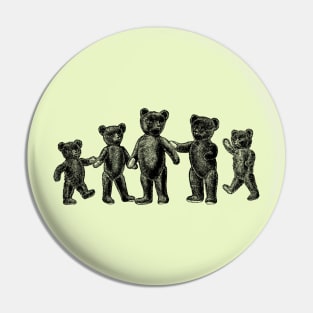 Bear family Pin