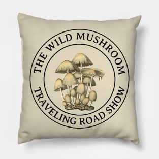 The wild mushroom traveling road show Pillow