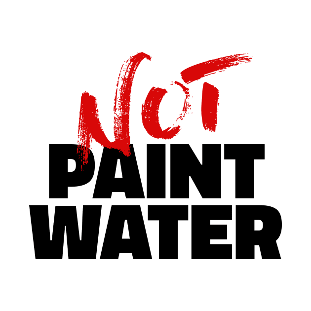 Not paint water by visualangel