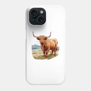 Highland Bull Phone Case