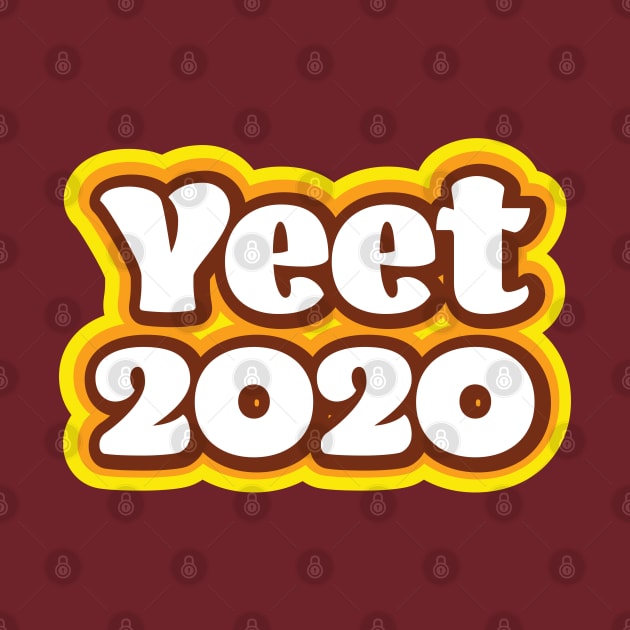 Yeet 2020 - Retro Yellow by Jitterfly