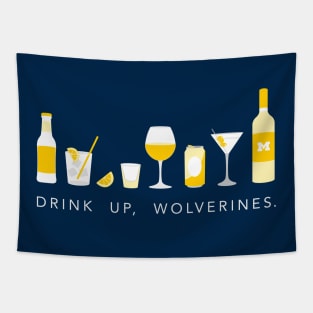 Wolverines Tapestry