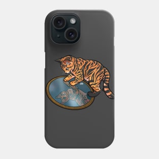 Tiger Tabby Mirror Phone Case