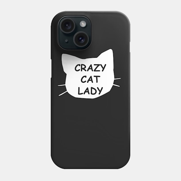 Crazy Cat Lady Phone Case by Mariteas