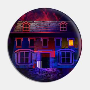 Haunted House - Halloween Pin