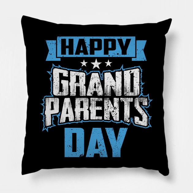 Grandparents day Pillow by Houseofwinning